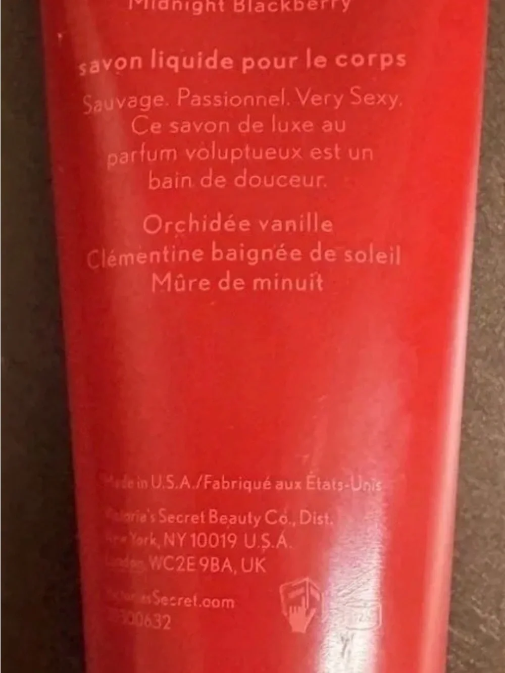 Victoria's Secret Very Sexy For Her Body Wash 3.4 oz.